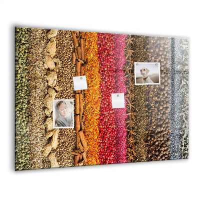 Magnet board Rijen met kruiden