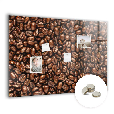 Magnet board Koffiebonen