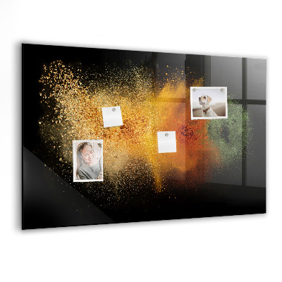 Memobord keuken Gemorste kruiden