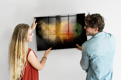 Memobord keuken Gemorste kruiden