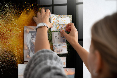 Memobord keuken Gemorste kruiden