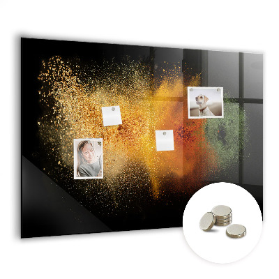 Memobord keuken Gemorste kruiden