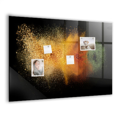 Memobord keuken Gemorste kruiden