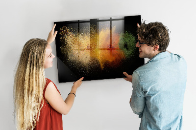 Memobord keuken Gemorste kruiden