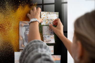 Memobord keuken Gemorste kruiden