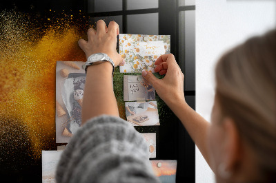 Memobord keuken Gemorste kruiden