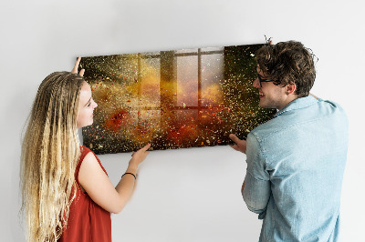 Magnetisch wandbord Specerijenabstractie