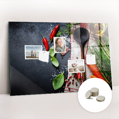 Magnetisch wandbord Groenten