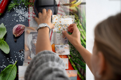 Magnetisch wandbord Groenten