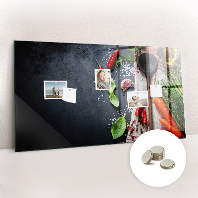Magnetisch wandbord Groenten
