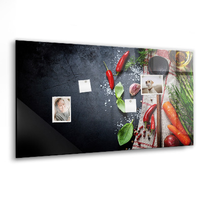 Magnetisch wandbord Groenten