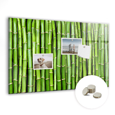 Magnet board Bamboe muur