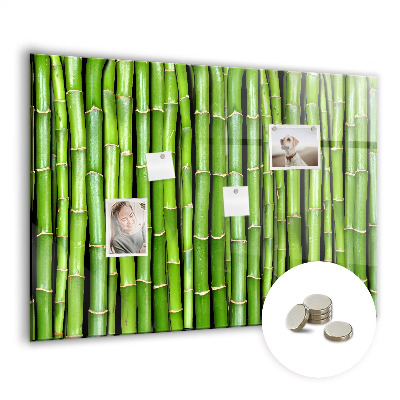 Magnet board Bamboe muur