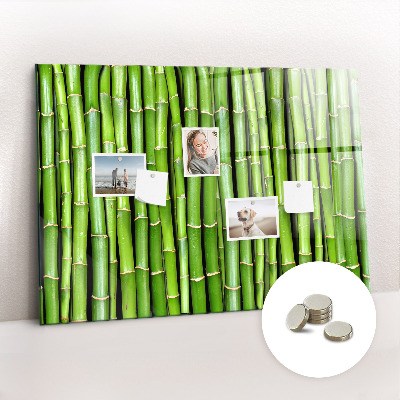 Magnet board Bamboe muur