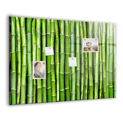 Magnet board Bamboe muur
