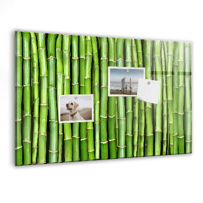 Magnet board Bamboe muur