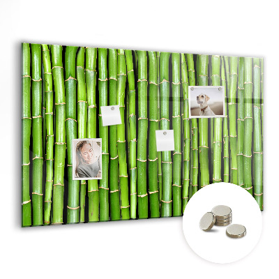 Magnet board Bamboe muur