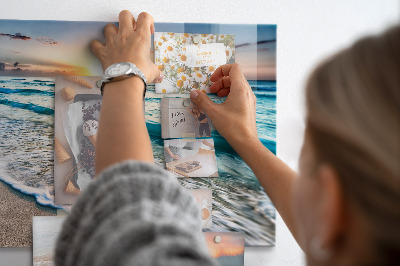 Magnetisch wandbord Strand zeezand