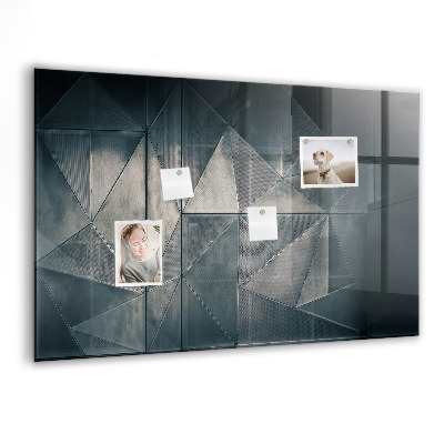 Memobord keuken Metaalabstractie