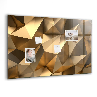 Magnet board Abstracte driehoeken