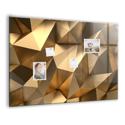 Magnet board Abstracte driehoeken