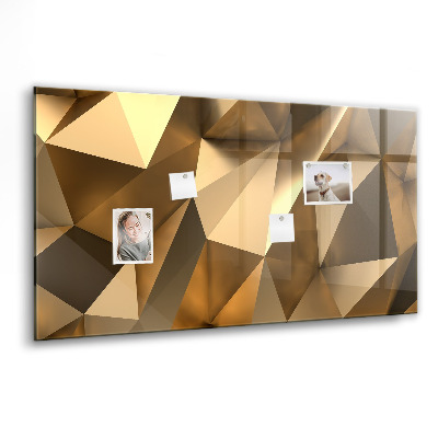 Magnet board Abstracte driehoeken