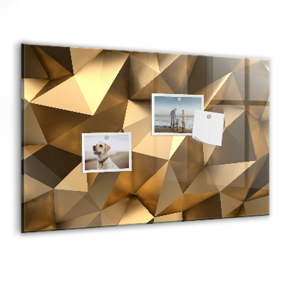 Magnet board Abstracte driehoeken