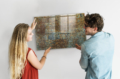 Magnet board Roest op metaal