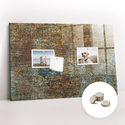 Magnet board Roest op metaal