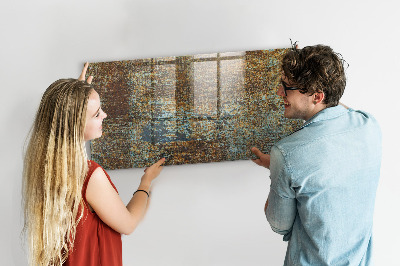 Magnet board Roest op metaal