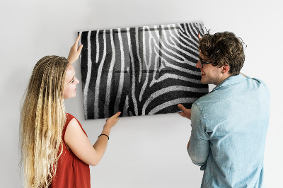 Magnetisch wandbord Zebrapatroon