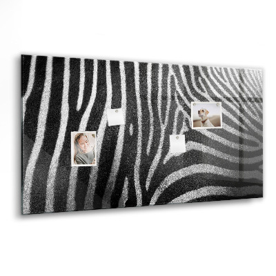 Magnetisch wandbord Zebrapatroon
