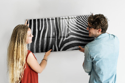 Magnetisch wandbord Zebrapatroon