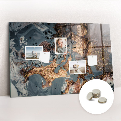 Memobord keuken Decoratief marmer