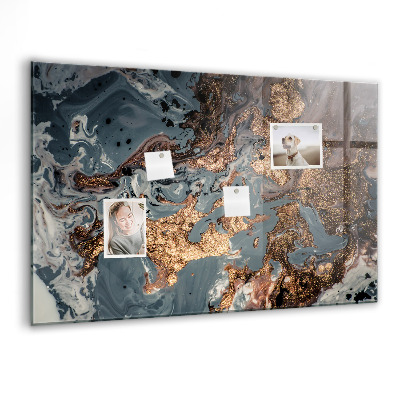 Memobord keuken Decoratief marmer