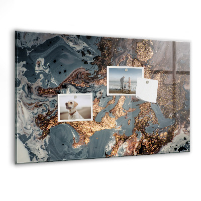 Memobord keuken Decoratief marmer