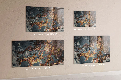 Memobord keuken Decoratief marmer