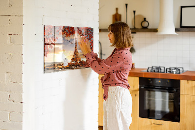 Memobord keuken Eiffeltoren