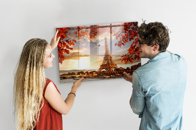 Memobord keuken Eiffeltoren