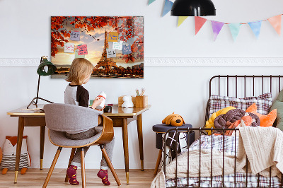 Memobord keuken Eiffeltoren