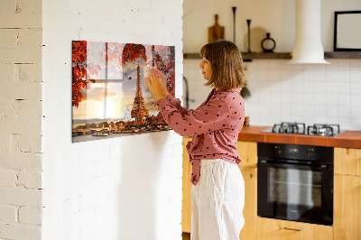 Memobord keuken Eiffeltoren