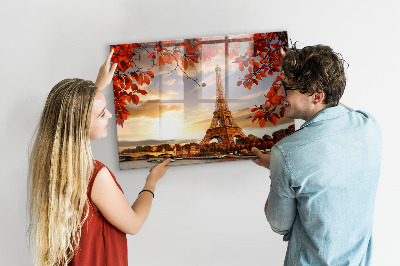 Memobord keuken Eiffeltoren