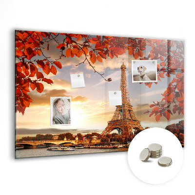 Memobord keuken Eiffeltoren