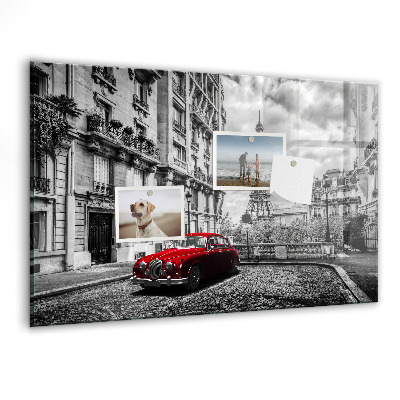 Magnetisch wandbord Oude autostad