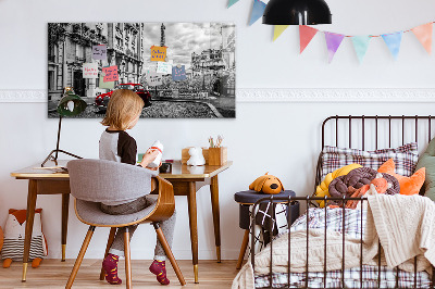 Magnetisch wandbord Oude autostad