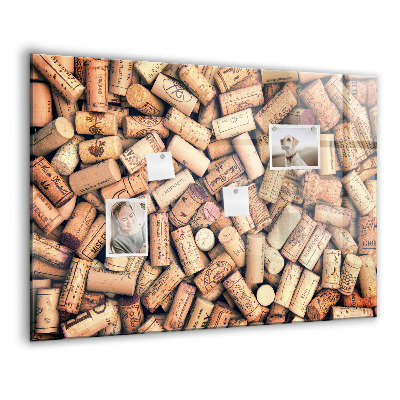 Memobord keuken Wijnkurken
