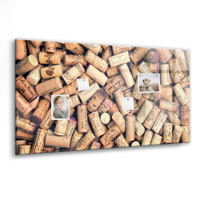 Memobord keuken Wijnkurken