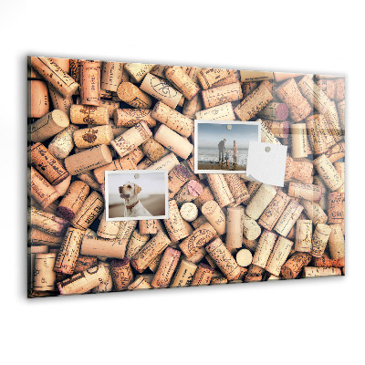 Memobord keuken Wijnkurken