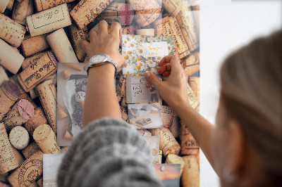 Memobord keuken Wijnkurken
