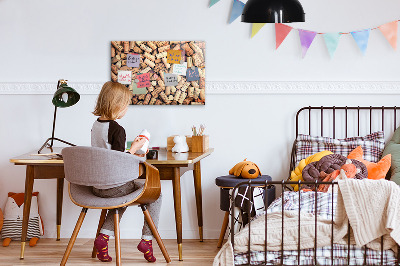 Memobord keuken Wijnkurken